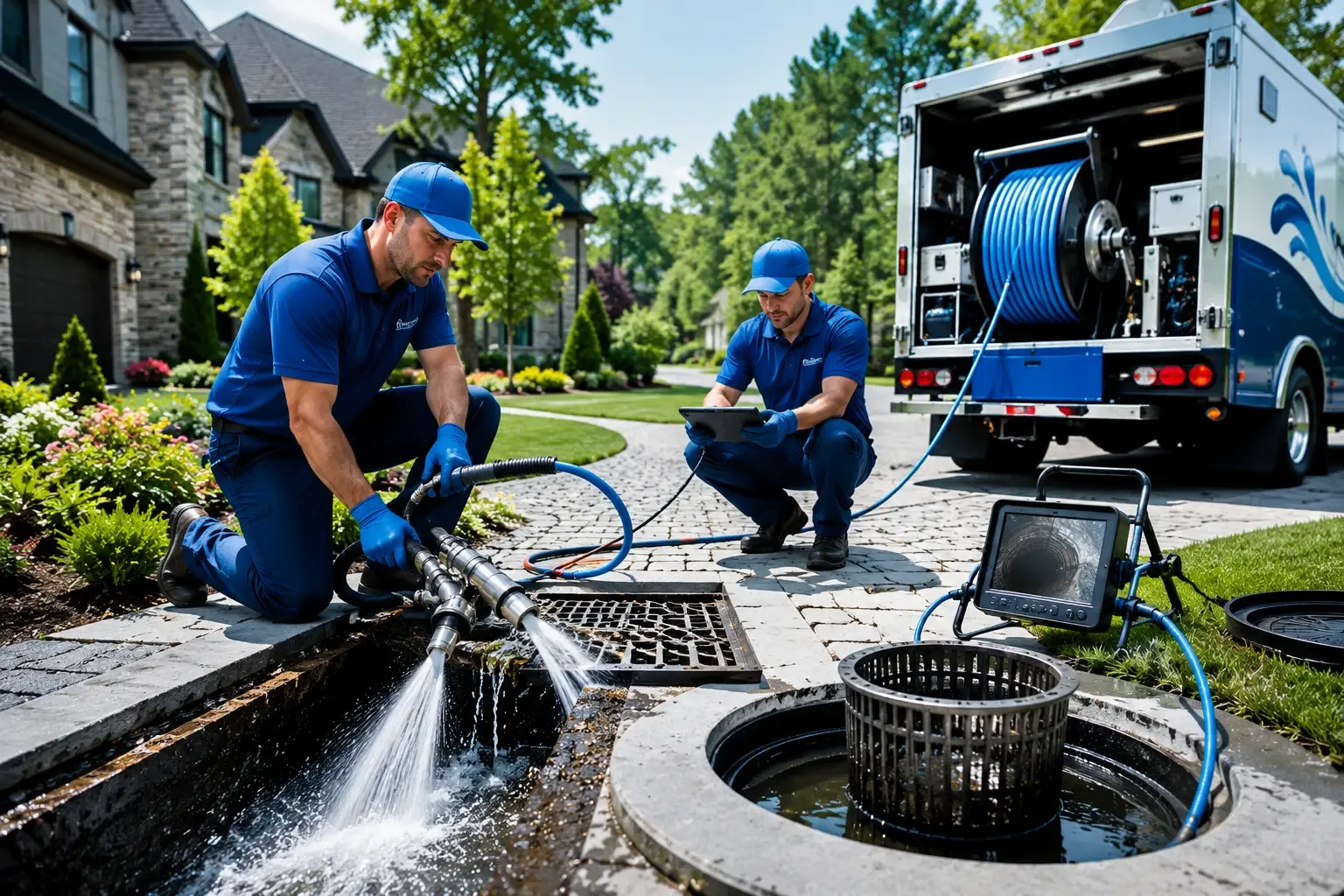 Local outdoor drain cleaning professionals in Stratford, CA